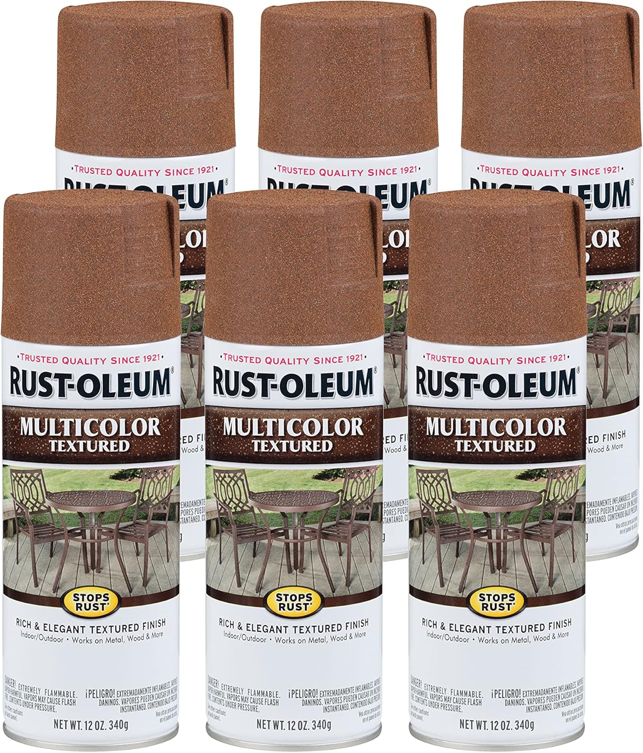 Rust-Oleum Multi-Color Textured Spray Paint for All Surfaces