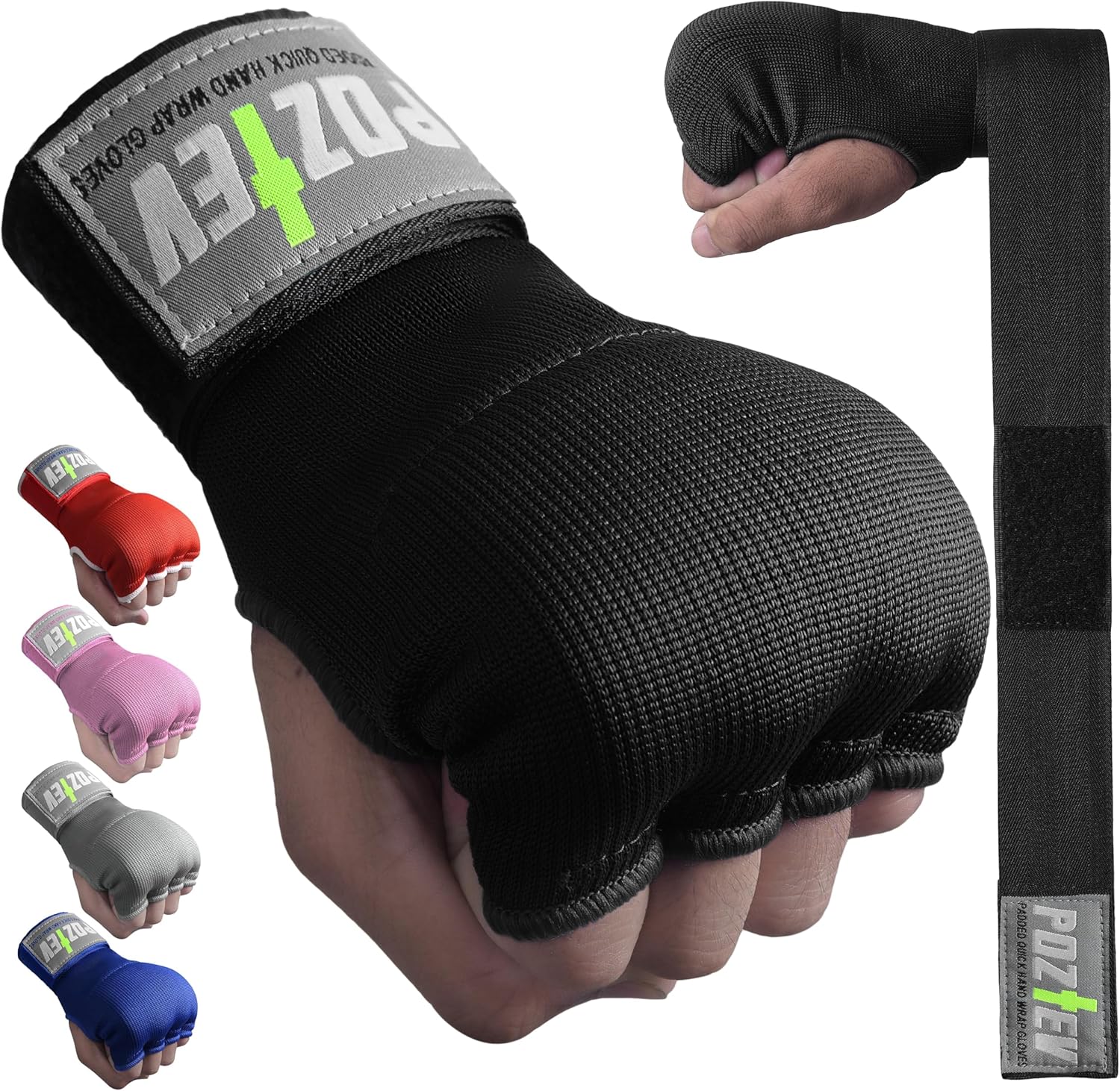 Knuckle Support Quick Hand Wraps for Boxing - POZTEV