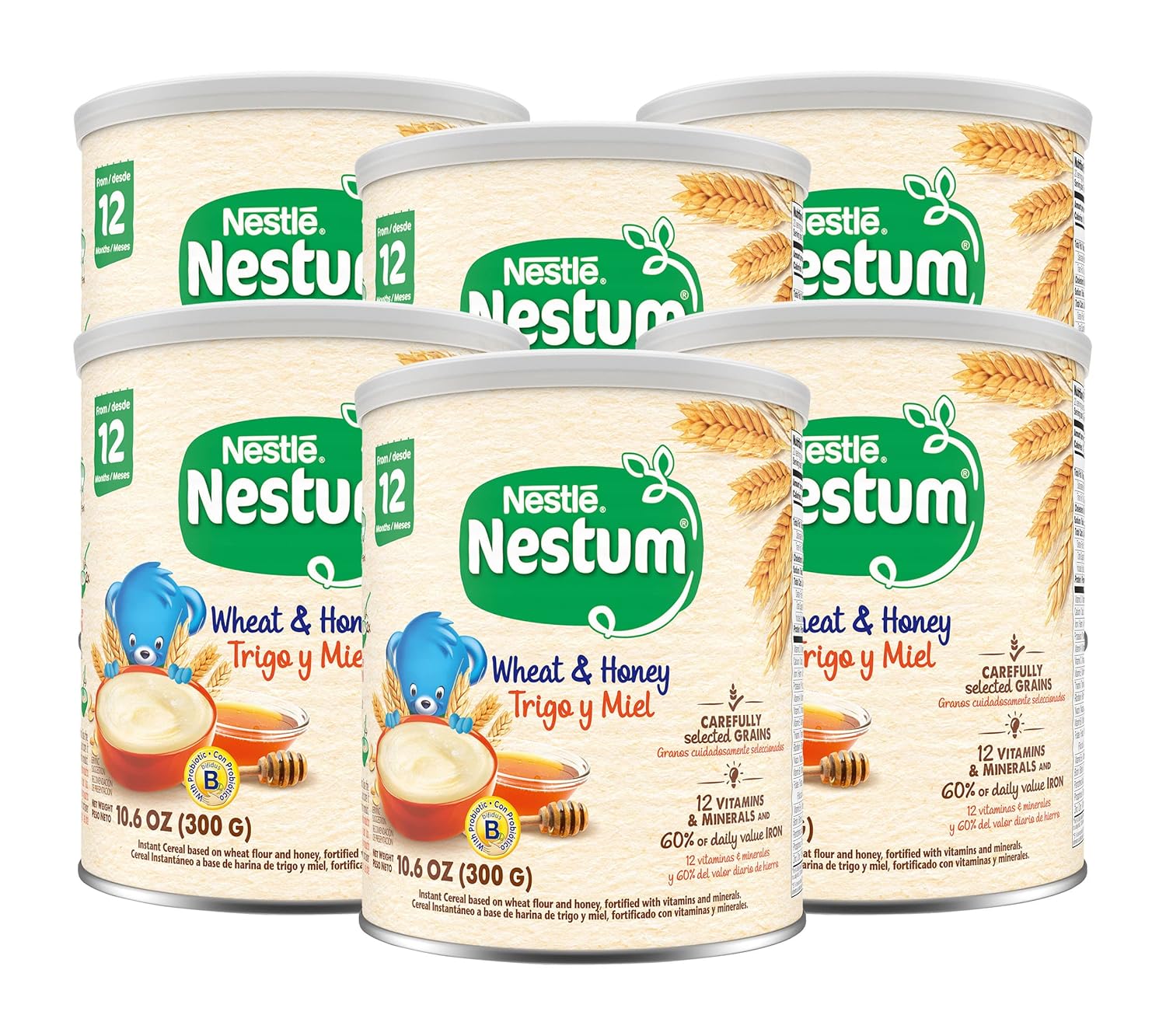 Nestum Infant Cereal Wheat & Honey for 12 Months & Up