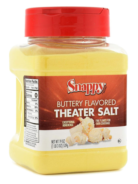 Deliciously Buttery Theater Popcorn Salt - 19 oz