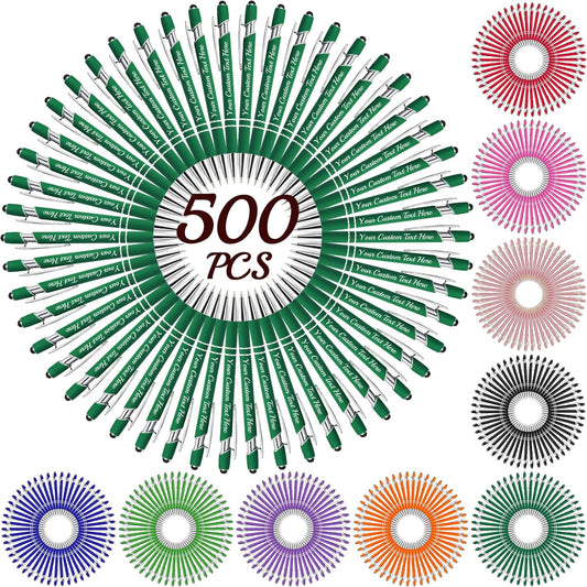 500 Personalized Pens for Custom Engraving and Gifts