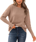 Fall Sweaters for Women Casual Long Sleeve Striped Loose (Style G5V9)