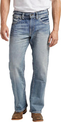 Silver Jeans Co. Gordie Relaxed Fit Straight Leg Jeans (Style J9CM)