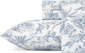 King Size Cotton Percale Sheets Set - Crisp Cooling Comfort