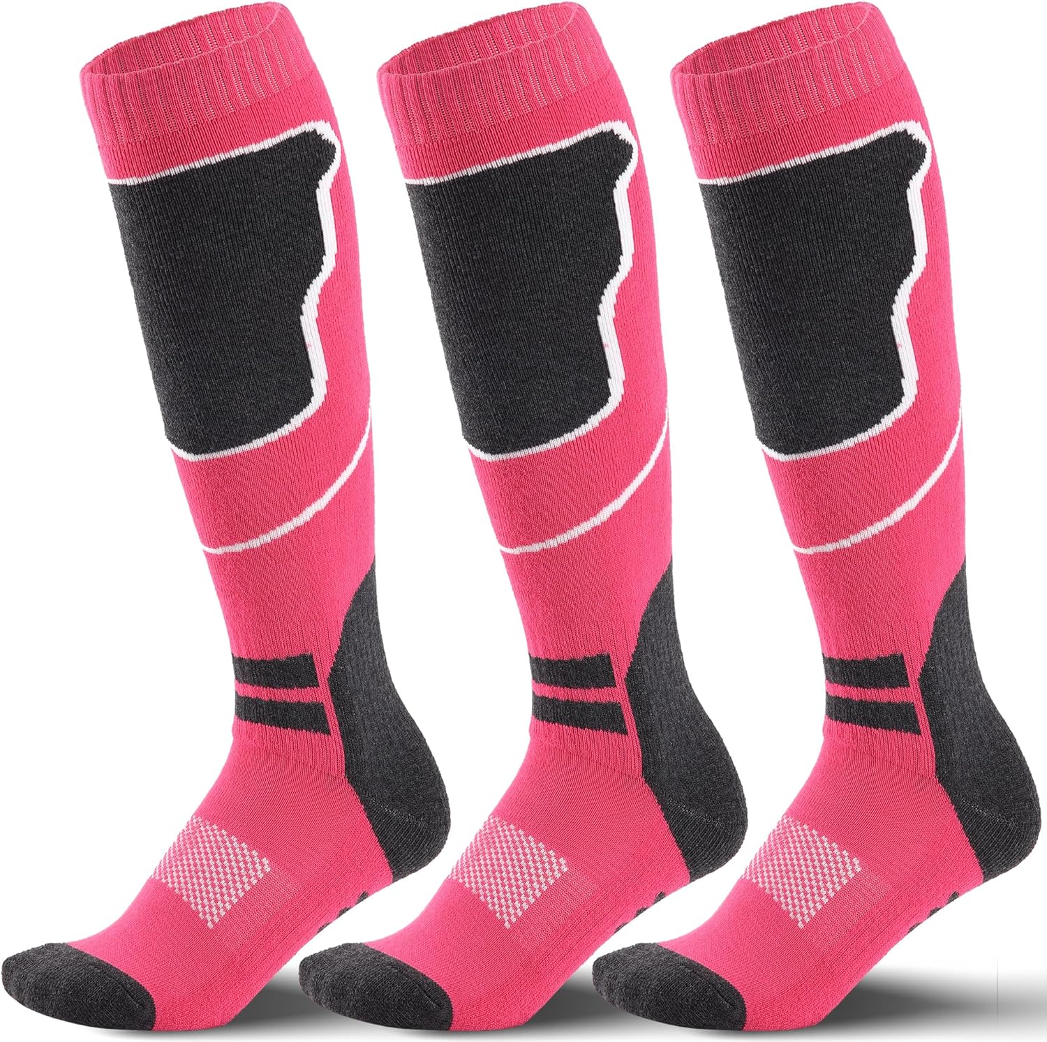 Warm Merino Ski Socks Trio