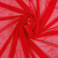 4-Way Stretch Power Mesh Fabric by the Yard - Breathable Red 60in