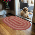 Apple Pie Braided Oval Rugs 2x3ft - Country Style Jute Rug