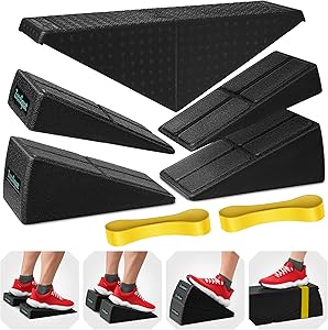 Squat Wedge Set of 5 for Enhanced Home Gym Workouts