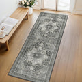 GENIMO 2x4 Runner Rug for Hallway - Machine Washable, Non Slip