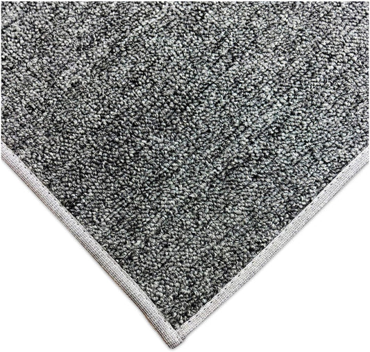 Custom Cut Charcoal Indoor/Outdoor Area Rug for Any Space