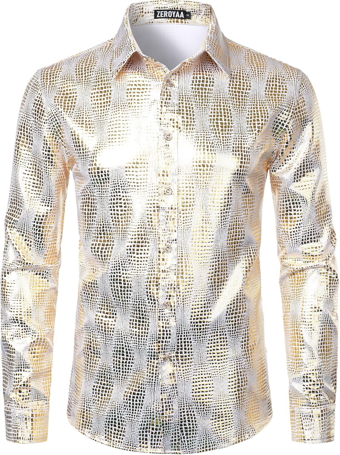 Luxury Paisley Dress Shirt for Men - Perfect for Parties