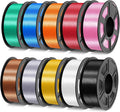 Silk Filament Bundle 10KG Shiny Silk PLA - Vibrant, Smooth Finish