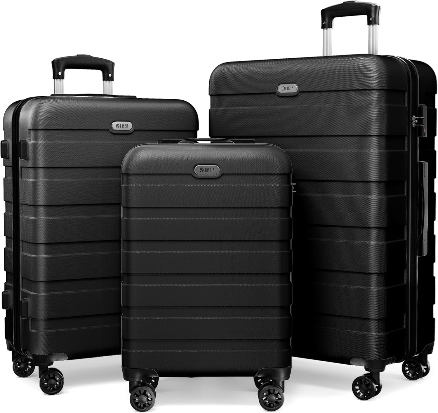 AnyZip Luggage Sets 3 Piece Hardshell Suitcase Set for Travel