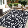 Stylish 5x8 ft Waterproof Outdoor Rug by OLANLY for Patio Use