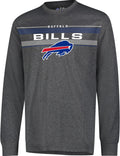 Ultra Game Men's NFL Official Super Soft Long Sleeve T-Shirt