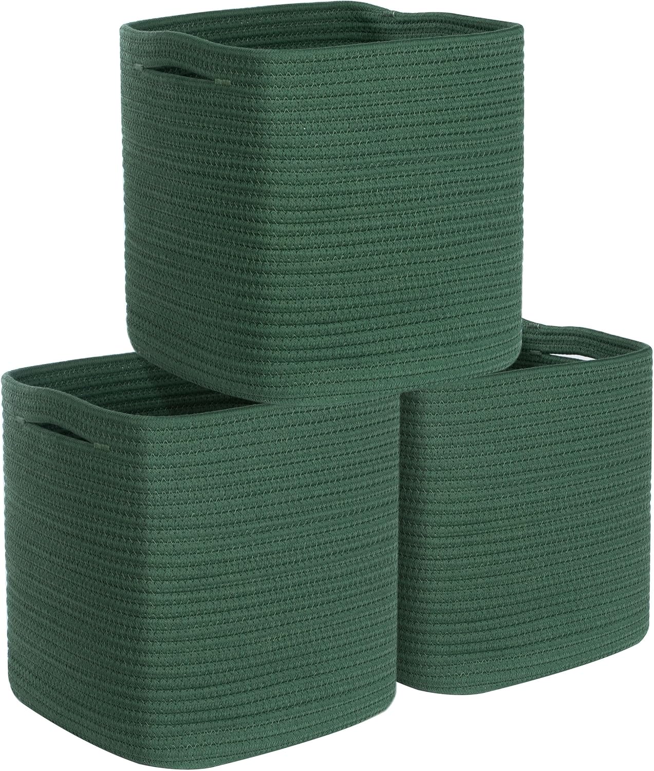Stylish 11x11 Inch Cube Storage Bins for Home Organization