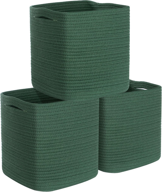 Stylish 11x11 Inch Cube Storage Bins for Home Organization