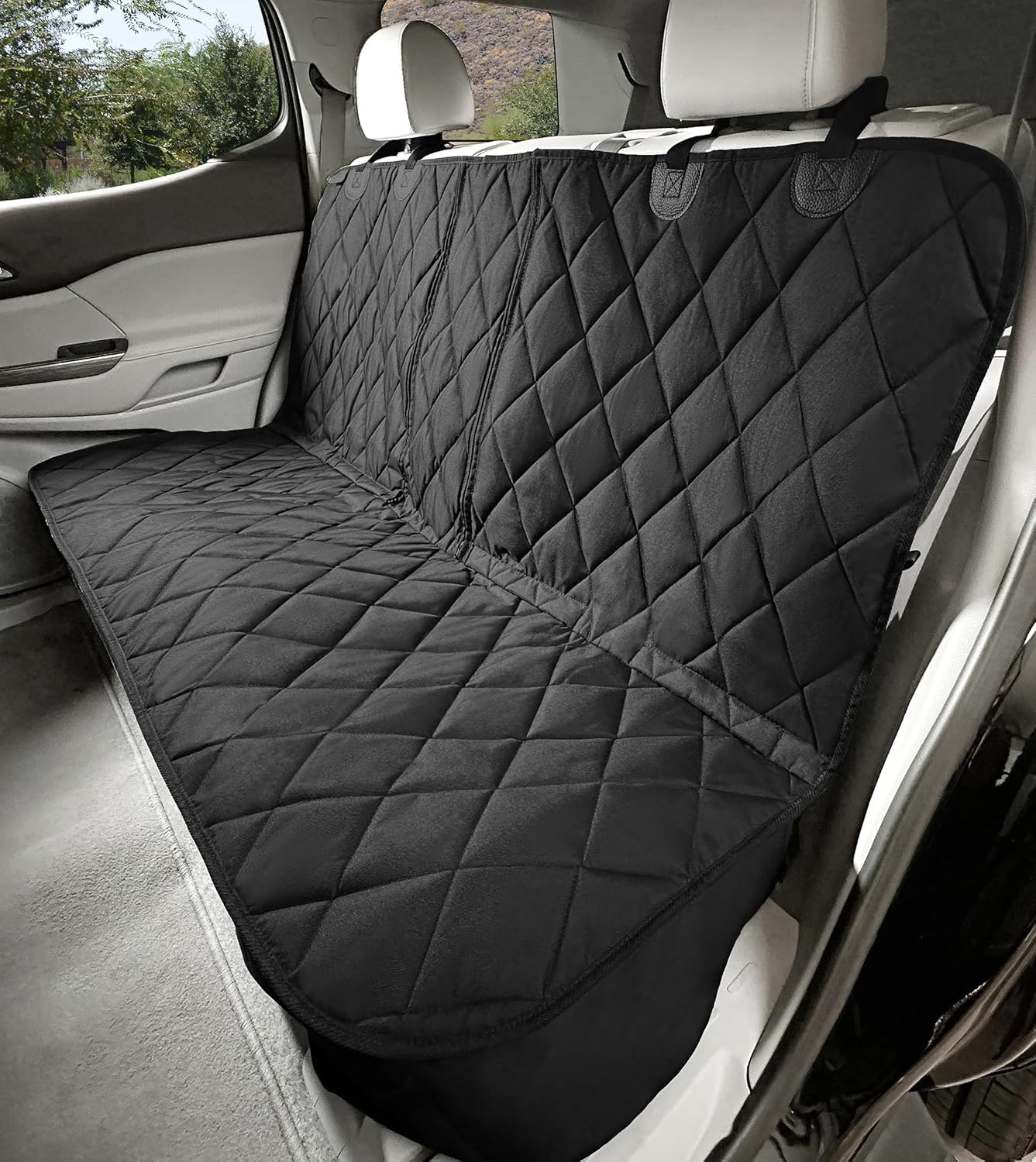 4Knines Dog Seat Cover for Back Seat - Heavy Duty Waterproof