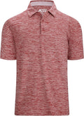 Alex Vando Mens Golf Shirt Moisture Wicking Quick-Dry Polo