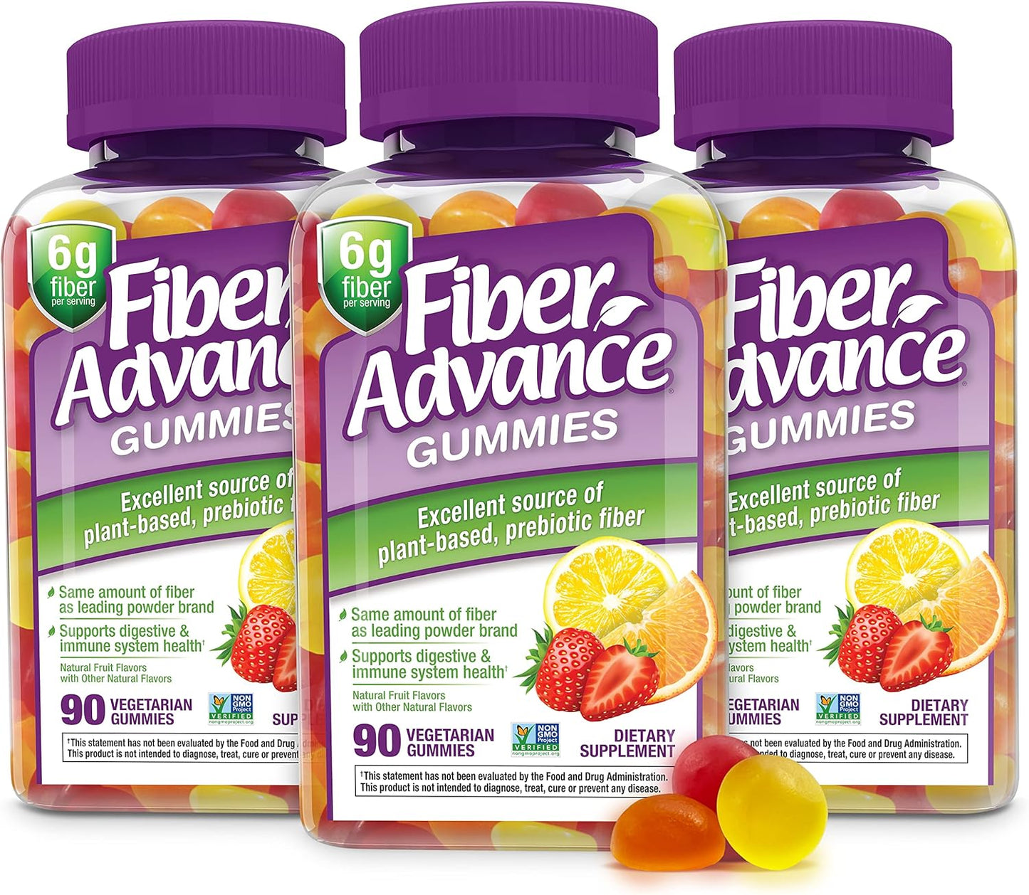 Fiber Advance Gummies for Digestive Health and Gut Wellness