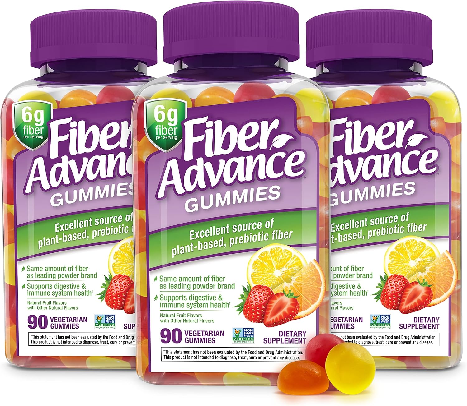 Fiber Advance Gummies for Digestive Health and Gut Wellness
