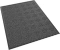 Front Door Mat 4 ft x 3 ft Heavy Duty Indoor Outdoor Doormat - Durable