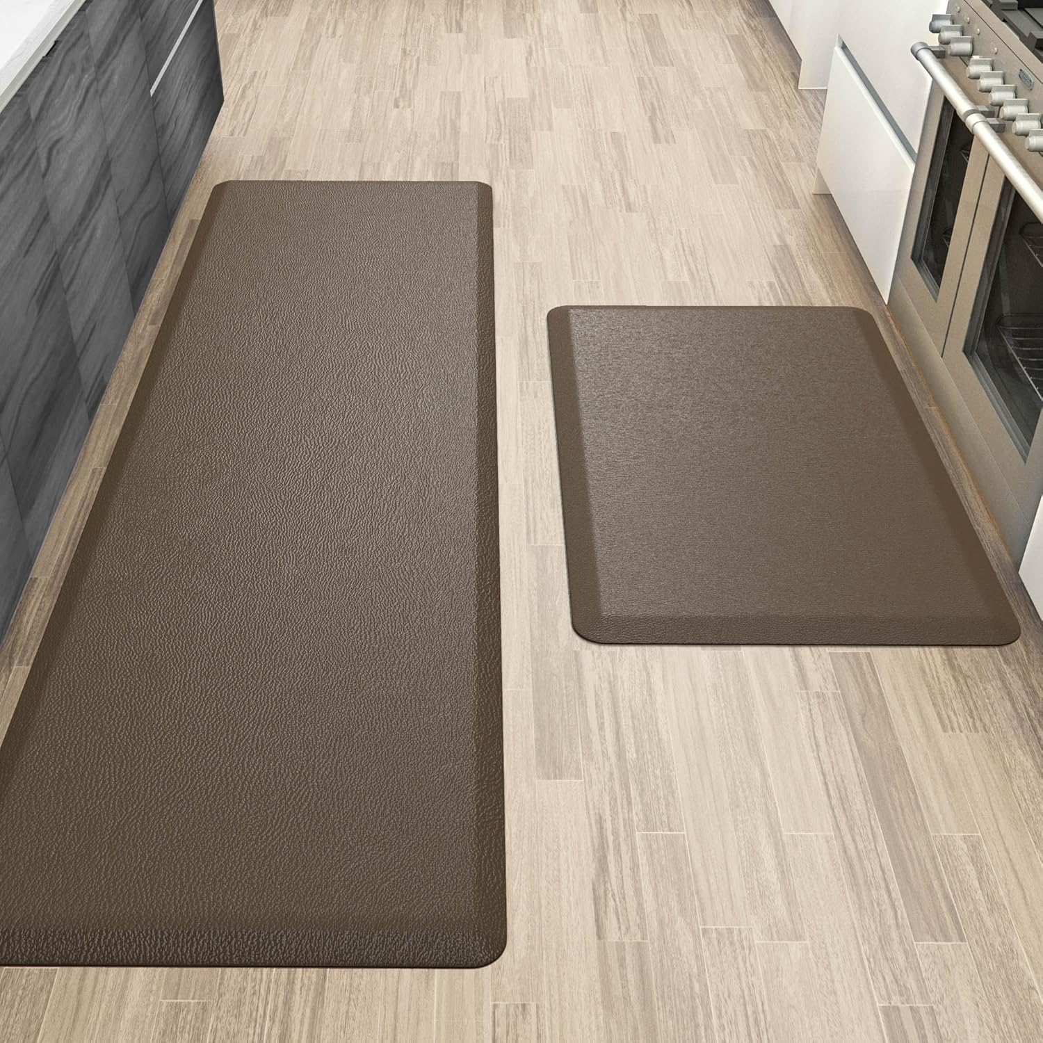 More Decor Anti Fatigue Kitchen Floor Mat Double Pack for Comfort
