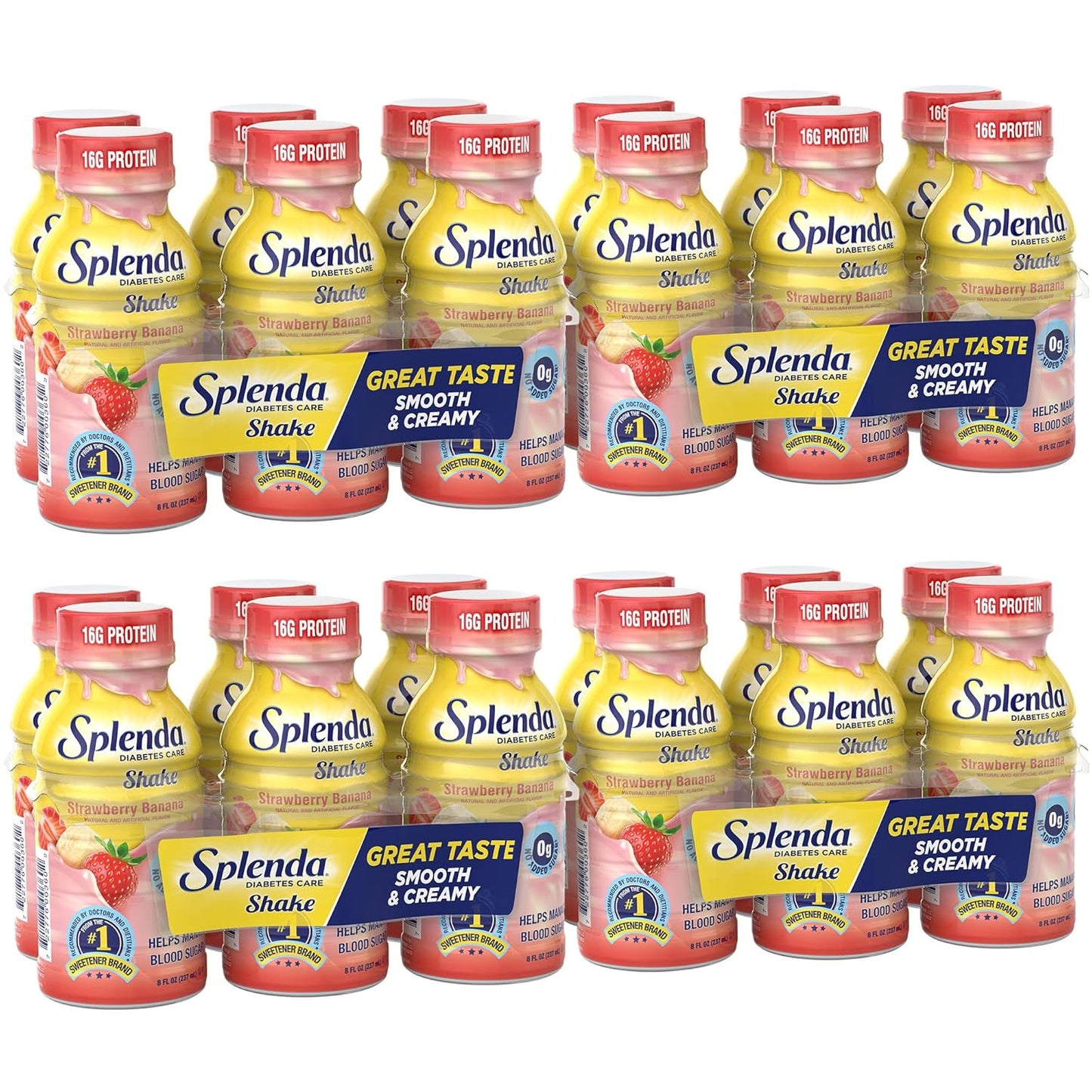 SPLENDA Diabetes Care Shakes - Strawberry Banana Flavor Pack