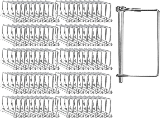 100-Pack Square PTO Shaft Locking Pin for Farming and Gardening