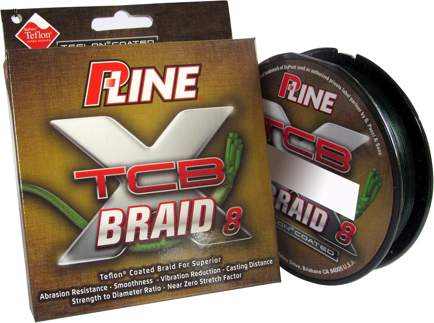 P-Line TCB 8 Carrier Braided Line - 300 Yards