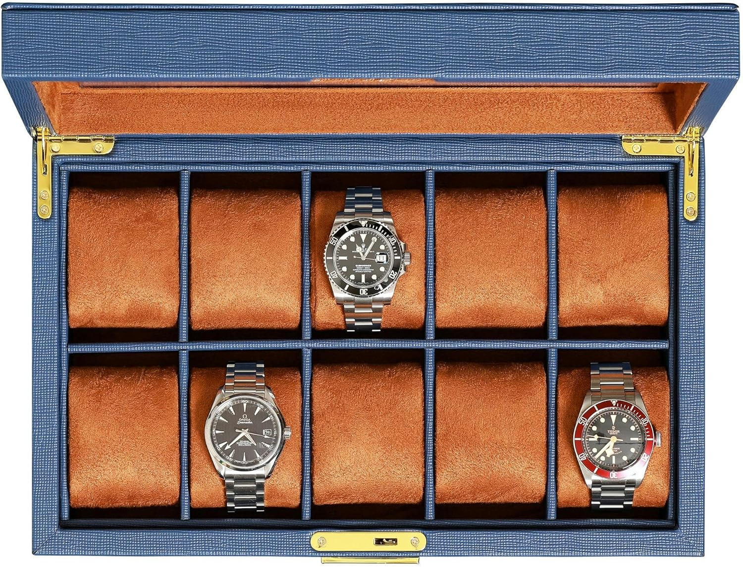 Locking Luxury Watch Box - Organize in Style!