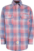 BOCOMAL FR Shirts for Men 7oz Cotton Twill - NFPA2112 CAT2