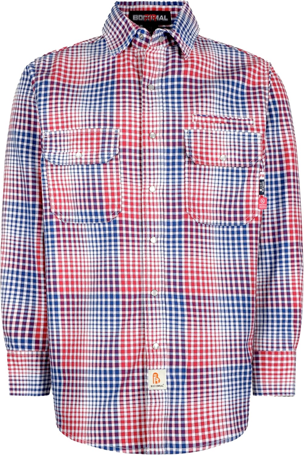 BOCOMAL FR Shirts for Men: Water Repellent Welding Jackets