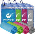 Stay Cool Anywhere: YQXCC 4 Pack Cooling Towels