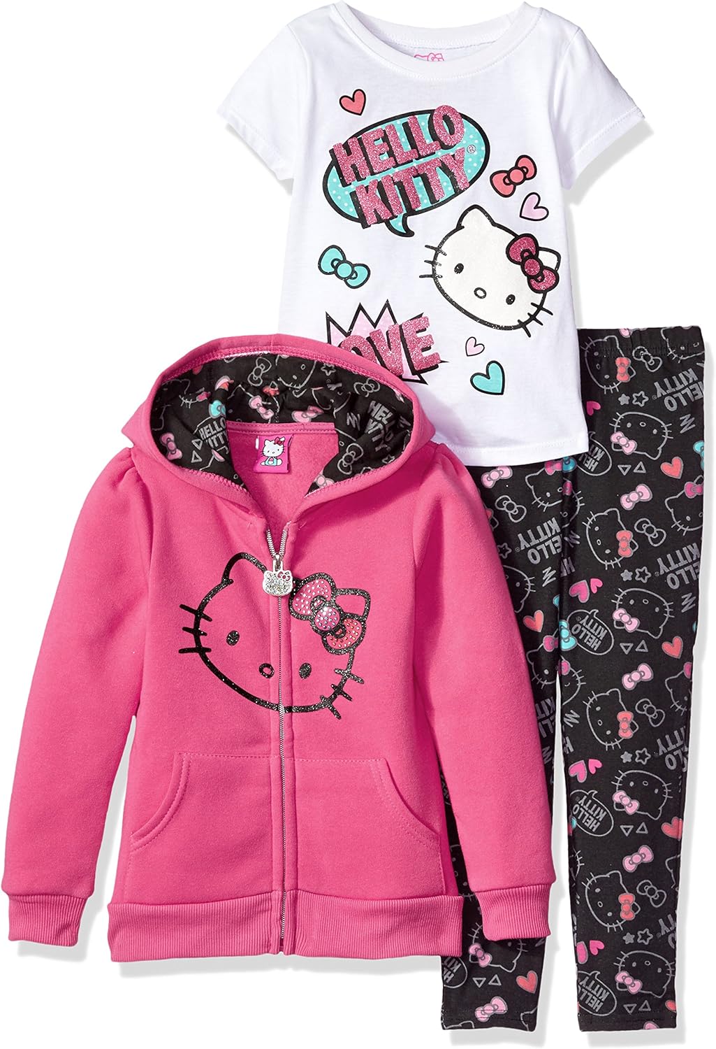 Hello Kitty Hooded Legging Set for Fashion Forward Kids
