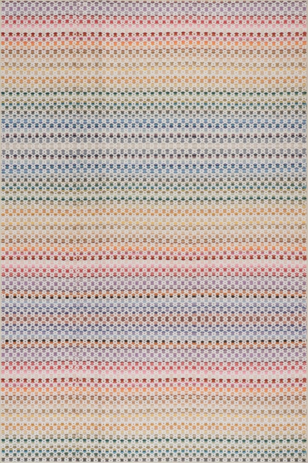 Poppy Multi Machine Washable Rug for Stylish Home Decor