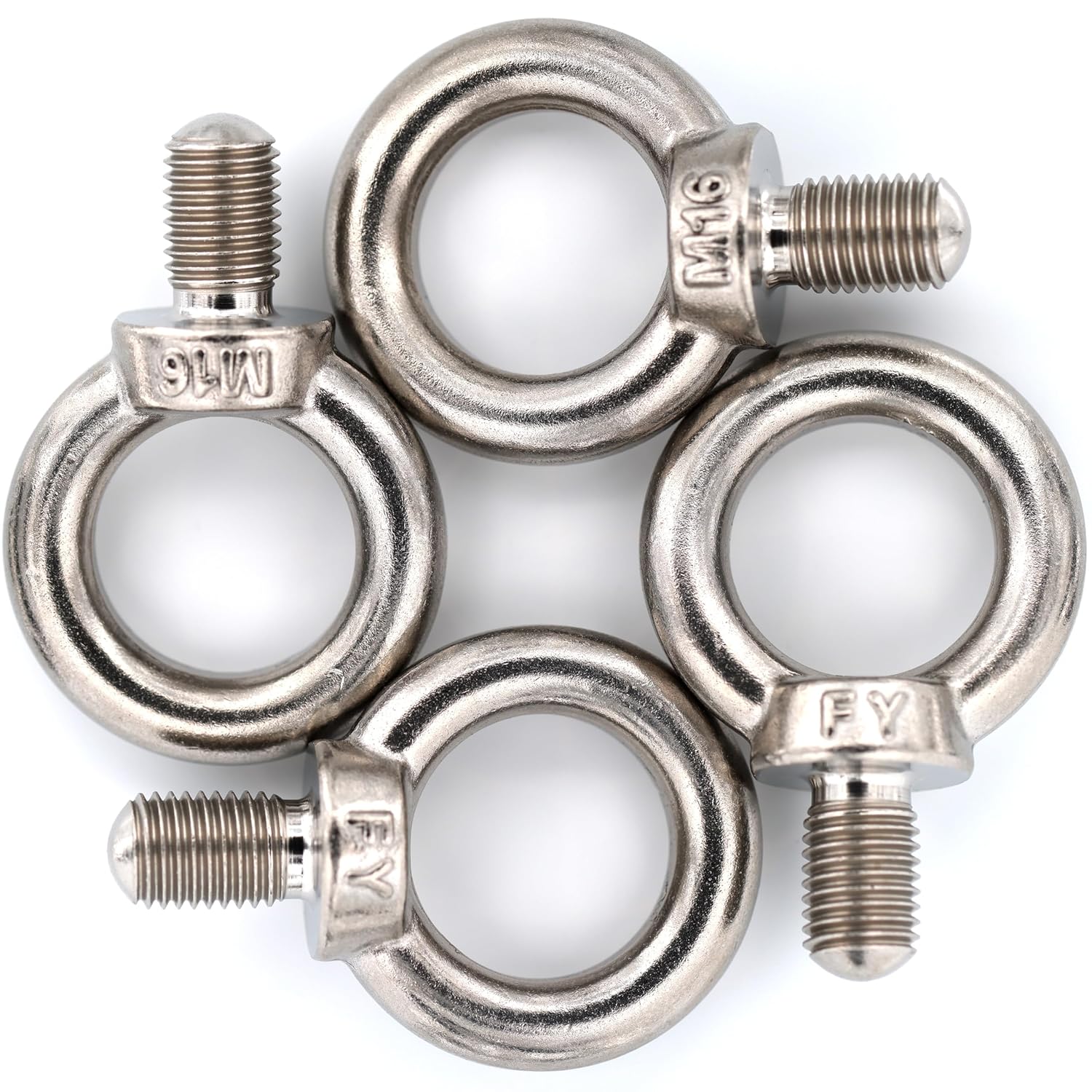 Stainless Steel Machinery Shoulder Lifting Eye Bolt M16 Set