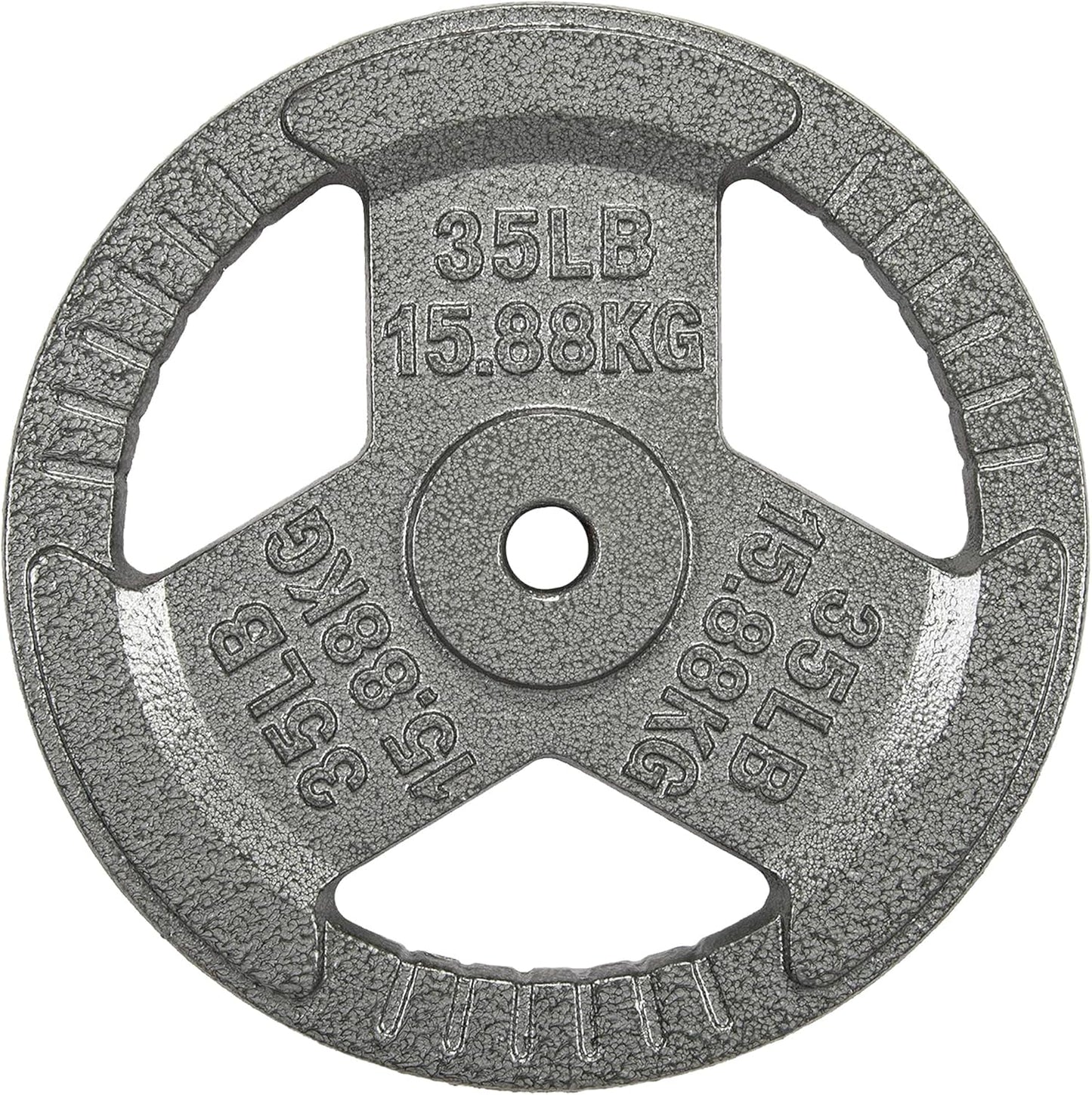 Cast Iron 1-Inch Standard Weight Plate for Strength Training