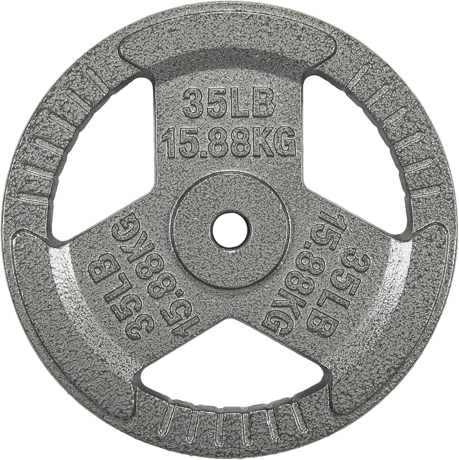 Cast Iron 1-Inch Standard Weight Plate for Strength Training