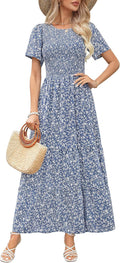 Kranda Women's Floral Maxi Dress for Chic Summer and Fall Looks