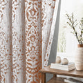 Blackout Curtains 63 in Long for Bedroom Windows - 2 Panel Set