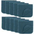 Muslin Burp Cloths Pack of 10 20 in x 10 in - Large 6-Layer Set