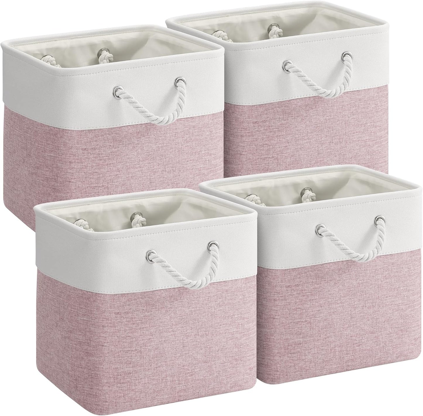 12 x 12 Inch Cube Storage Bins for Home Organization Needs