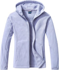 Gimecen Women's Plush Polar Fleece Jacket for Warmth and Comfort