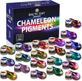 Chameleon Mica Powder Set 20 x 5g Jars - Color Shift Pigment