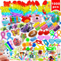 1000 Pcs Kids Party Favors Fidget Toys Pack - Bulk Sensory Mix