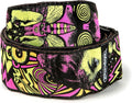 I Love Dust Headspace Guitar Strap Green - Jacquard Comfort
