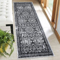 Vaukki Vintage Shaggy Soft Laundry Runner Rug for Home Use