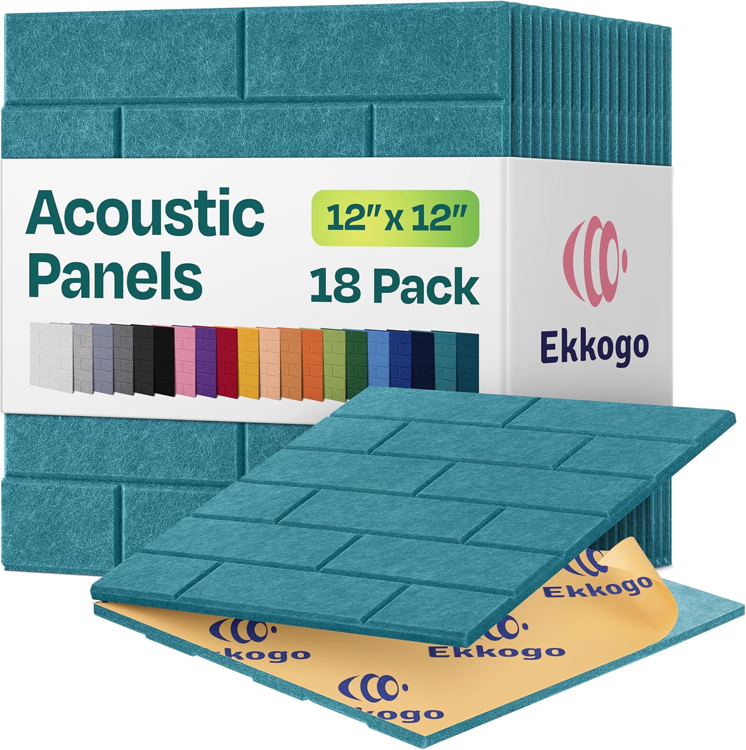 Acoustic Panels 18-Pack for Premium Sound Dampening Needs