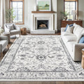 Madane 8x10 Area Rugs for Living Room, Vintage Washable Design